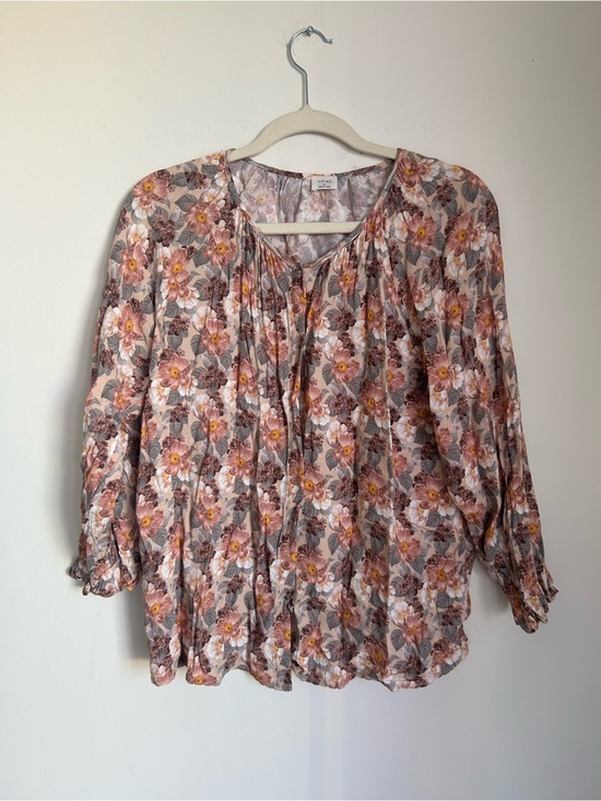 Wilfred Tops - 🌸 Wilfred Sensibility Floral Blouse | Aritzia Romantic Boho 🌸
